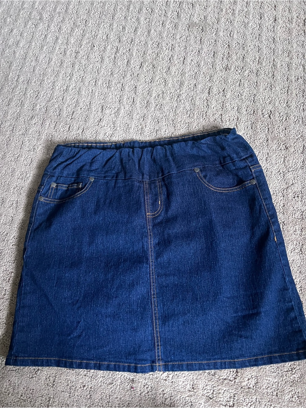 Chadwicks Dark Blue Denim Mini Skort